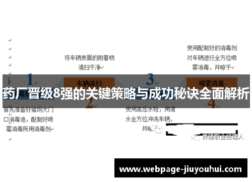 药厂晋级8强的关键策略与成功秘诀全面解析 药厂晋级8强的关键策略与成功秘诀全面解析